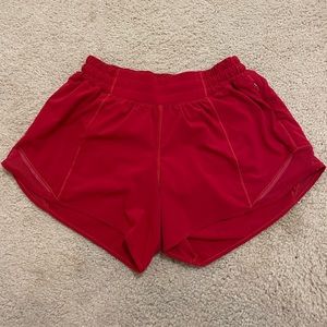 Dark Red Hotty Hot Shorts